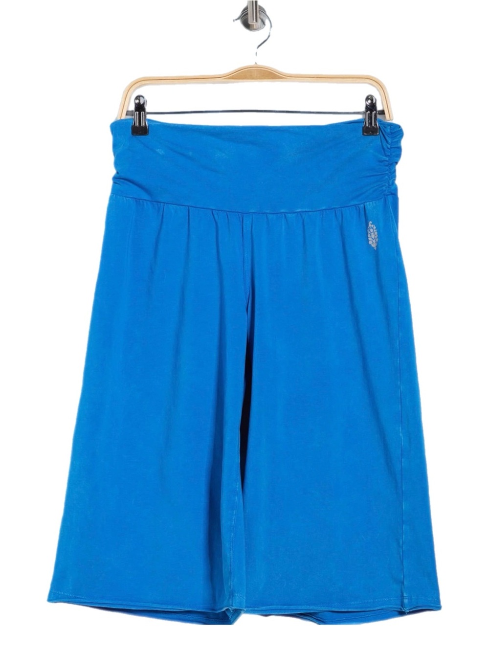 FP Free People Movement Hot Shot Renewal Cutoff Pants Light Cobalt Large NWT
